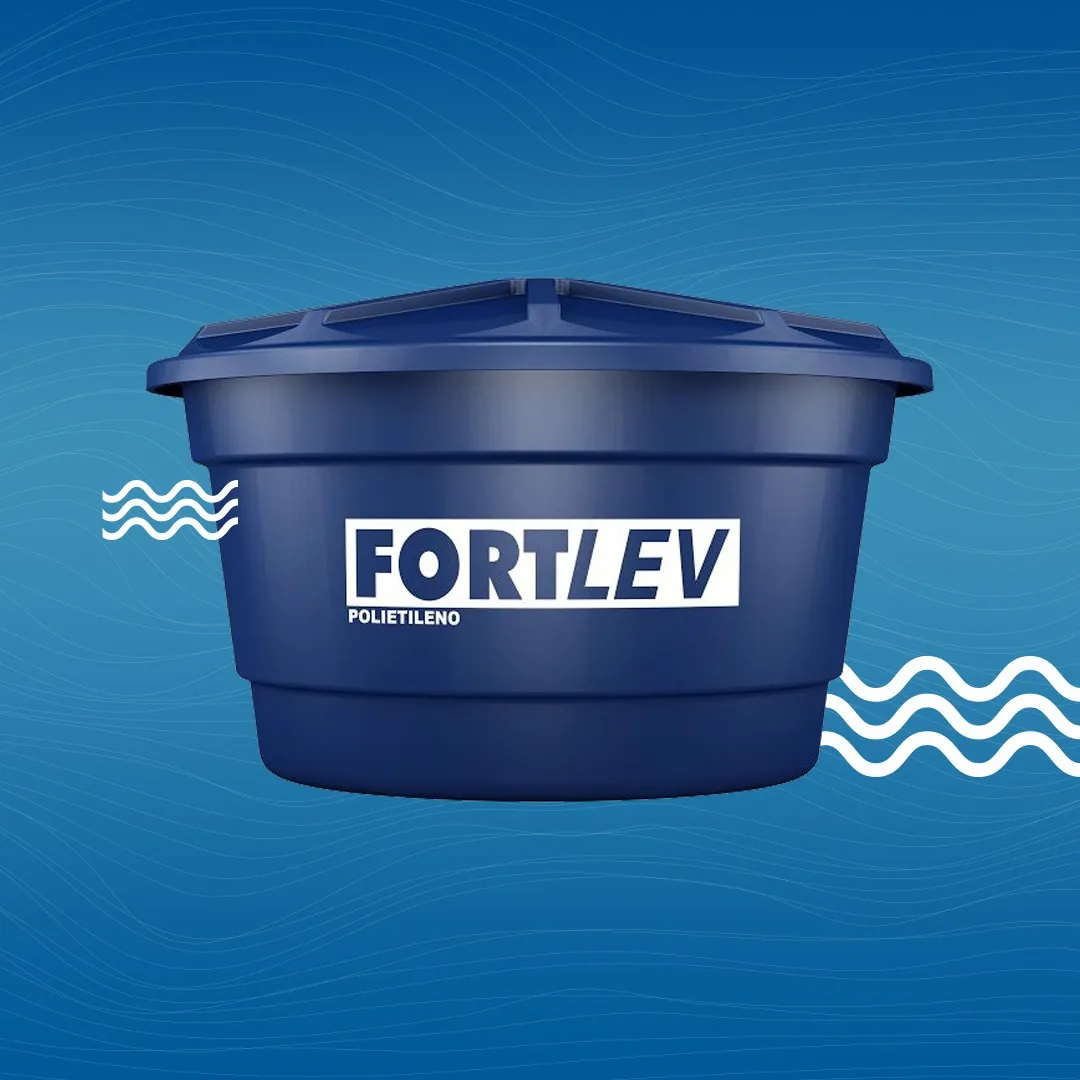 Caixa d'água vertical polietileno 250L versao 2