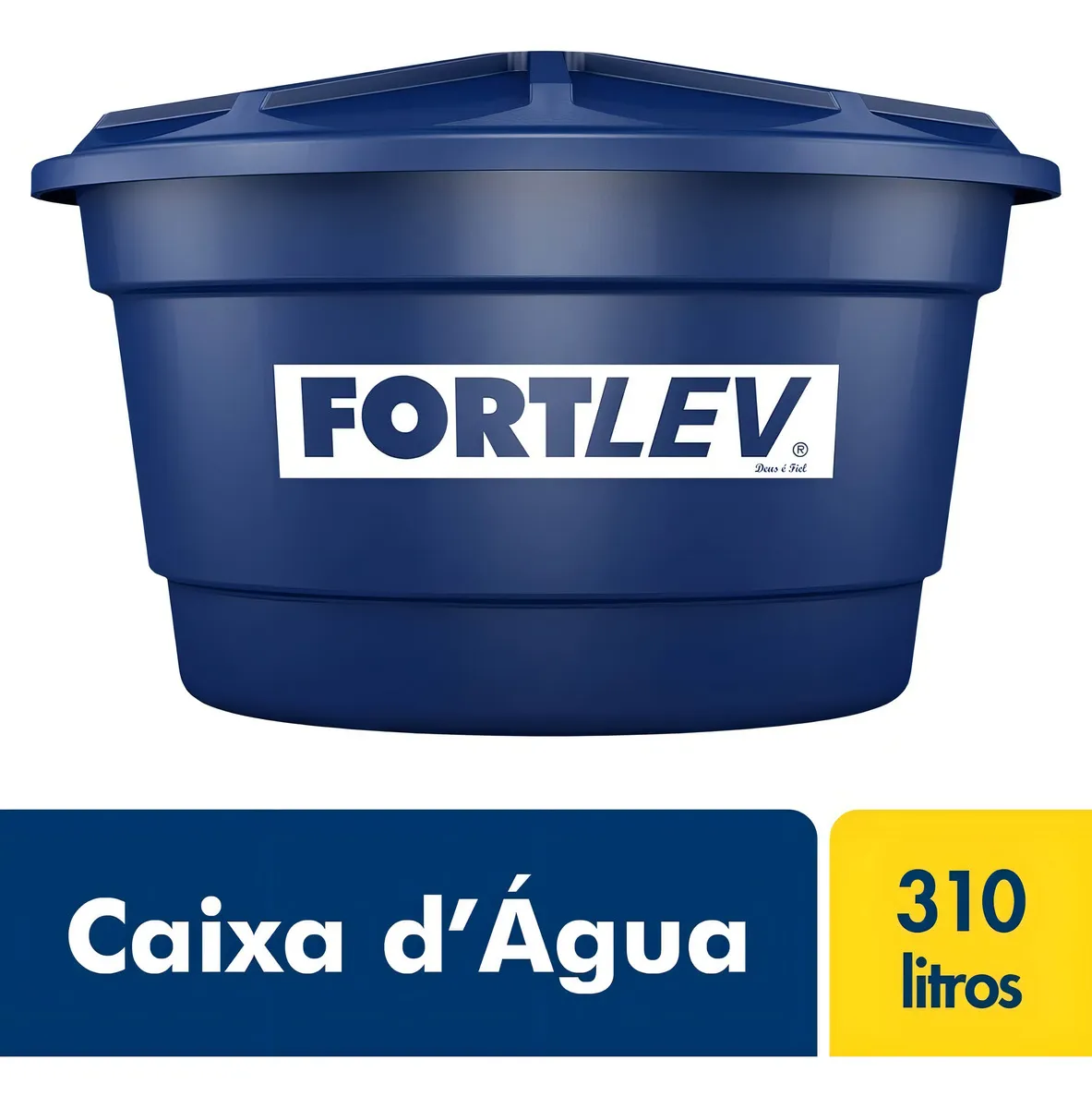 Caixa d'água vertical polietileno 310L versao 2